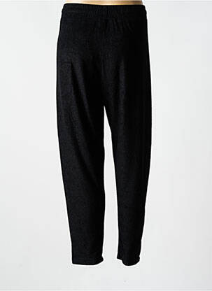 Pantalon slim talie elastică mărime normală negru LOTUS EATERS femeie