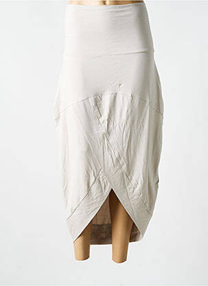 Fustă lungă bej ELSEWHERE femeie