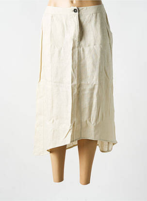 Fustă lungă bej SEMIOLOGY femeie