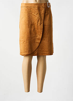 Fustă midi maro ESQUALO femeie