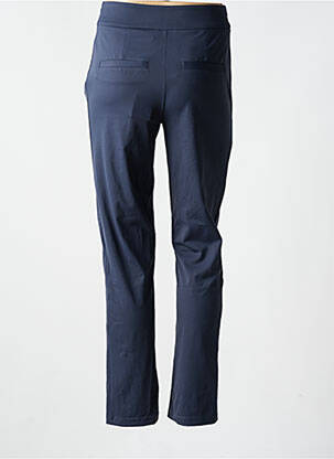 Pantalon slim țesătură poplin mărime normală albastru YEST femeie