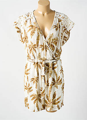 Salopetă scurtă alb ESQUALO femeie