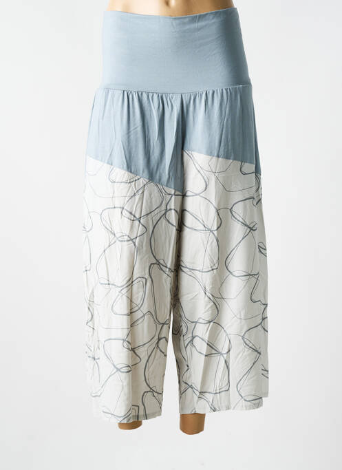 Pantalon larg albastru ELSEWHERE femeie