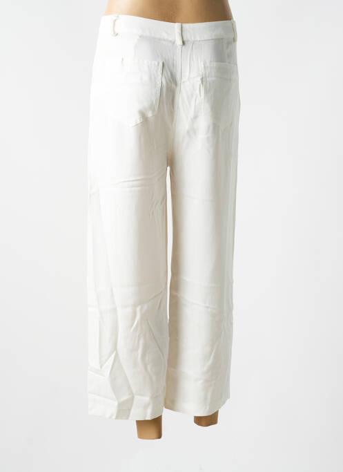 Pantalon 7/8 alb ZIBI LONDON femeie