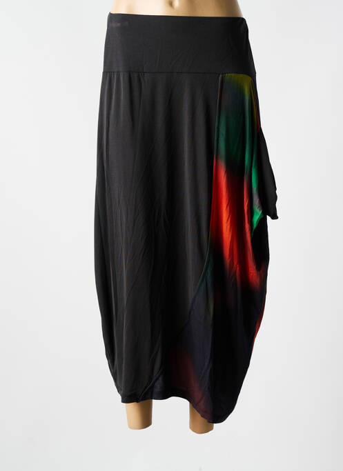 Fustă lungă negru OZAI N KU femeie