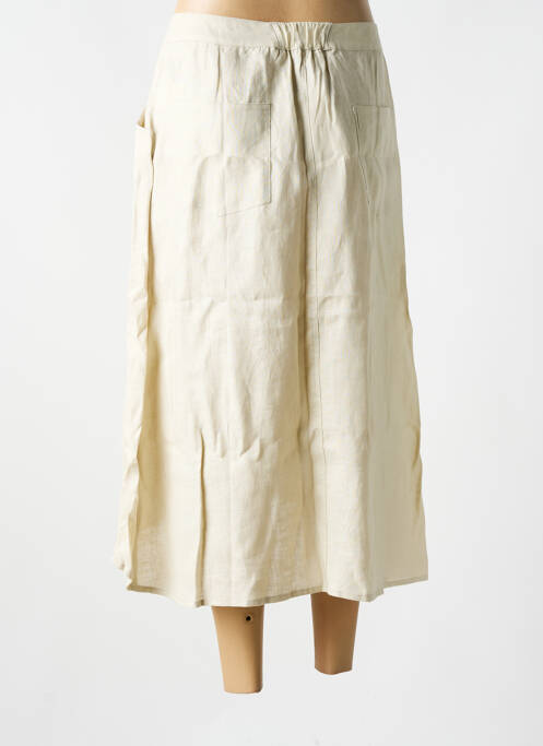 Fustă lungă bej SEMIOLOGY femeie