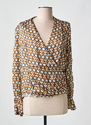 Bluză maro GRACE & MILA femeie