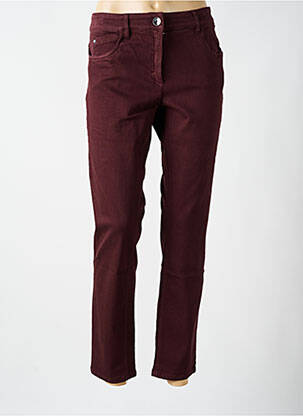 Blugi cu croială slim roșu ZERRES femeie