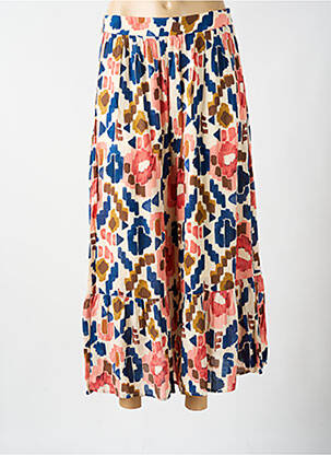 Fustă lungă roz GRACE & MILA femeie