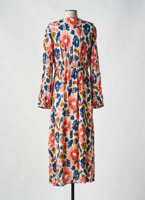 Rochie lungă roz GRACE & MILA femeie