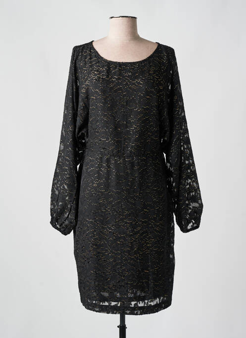 Rochie midi negru ICHI femeie