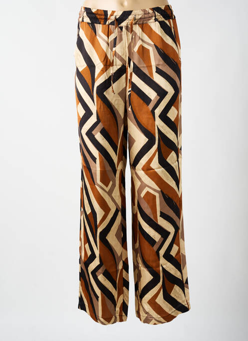 Pantalon larg bej PAKO LITTO femeie