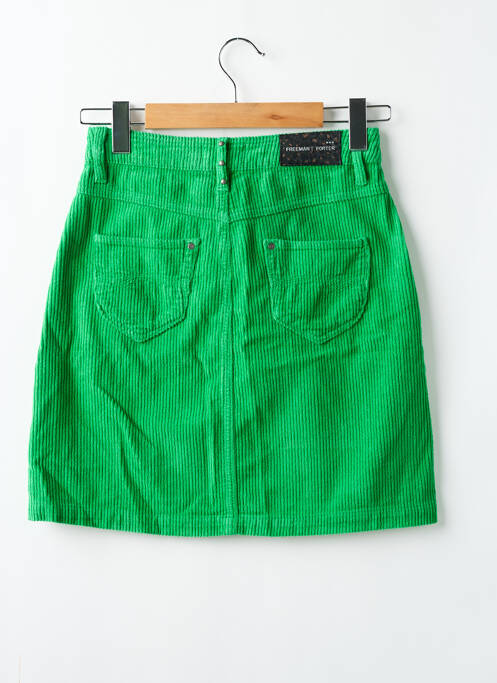 Fustă scurtă verde FREEMAN T.PORTER femeie