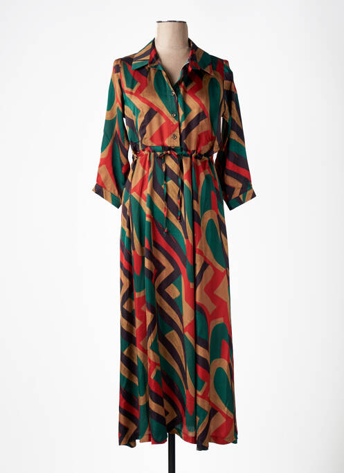 Rochie lungă portocaliu PAKO LITTO femeie