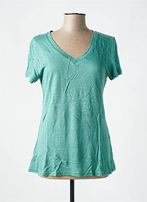 Tricou verde BLEU MARIN femeie