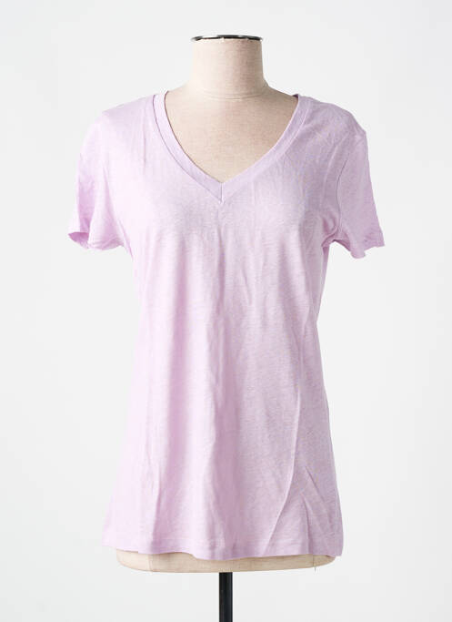 Tricou violet LAZY & COSY femeie