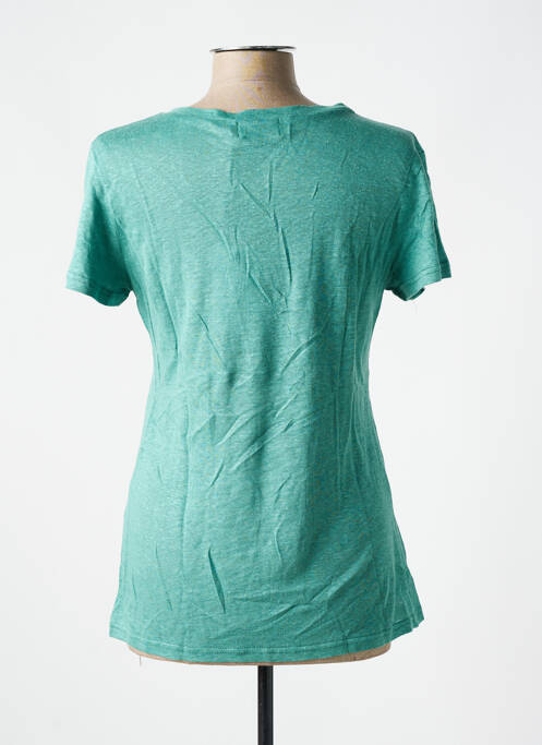Tricou verde BLEU MARIN femeie