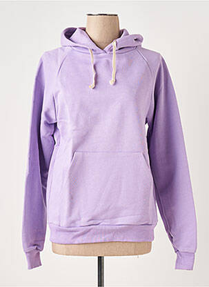 Hanorac cu glugă mâneci lungi mâneci lungi violet LAZY & COSY femeie