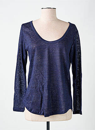 Tricou albastru LAZY & COSY femeie