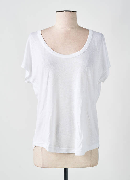 Tricou alb LAZY & COSY femeie