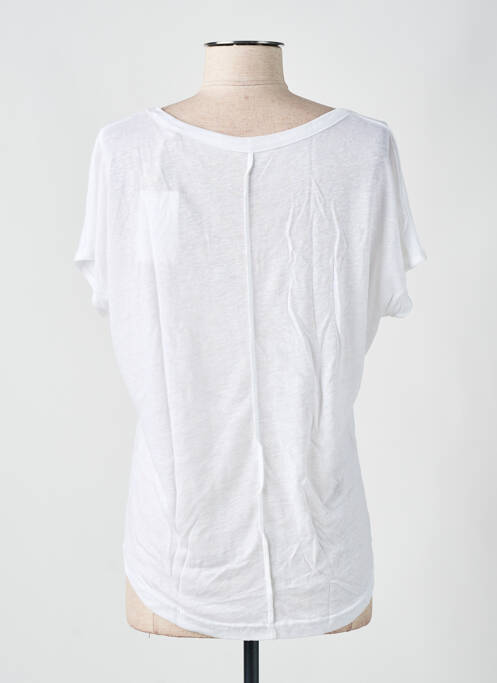 Tricou alb LAZY & COSY femeie