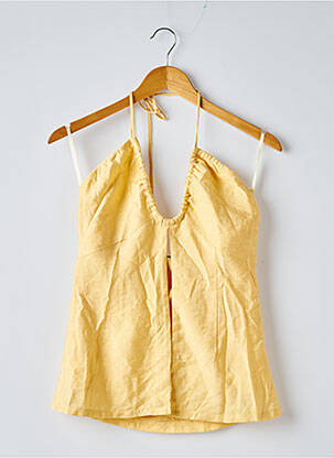 Top galben SEVEN WONDERS femeie