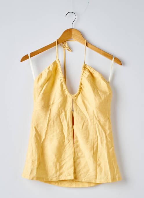 Top galben SEVEN WONDERS femeie