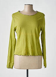 Tricou mâneci lungi mâneci lungi verde HETEROCLITE femeie