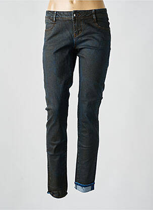 Blugi cu croială slim albastru DDP femeie