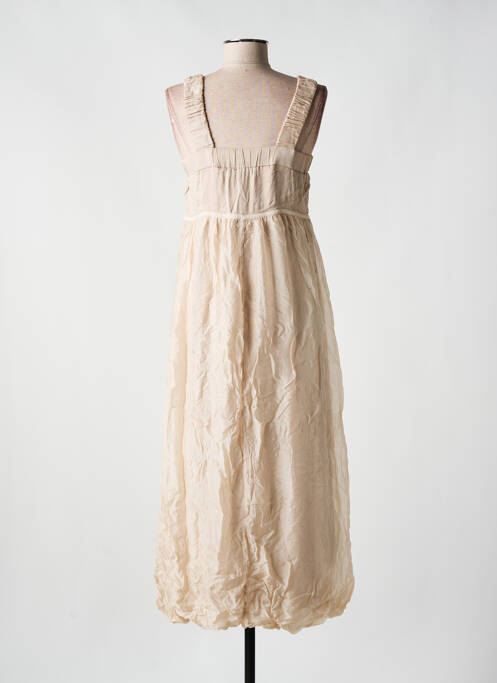 Rochie lungă bej ELISA CAVALETTI femeie