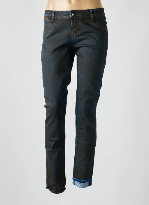 Blugi cu croială slim albastru DDP femeie