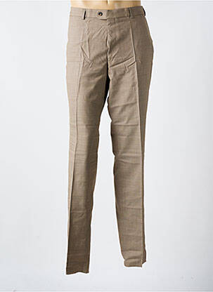 Pantalon slim țesătură poplin mărime normală bej M.E.N.S bărbat