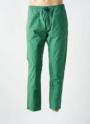 Pantalon slim țesătură poplin mărime normală verde PAUL SMITH bărbat