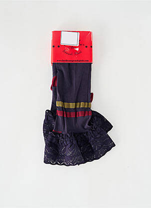 Colanți violet BERTHE AUX GRANDS PIEDS femeie