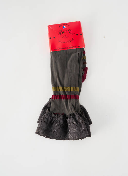 Colanți gri BERTHE AUX GRANDS PIEDS femeie