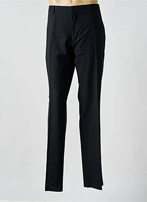 Pantalon drept închidere cu fermoar sub clapetă cu cârlig mărime normală negru BURBERRY bărbat