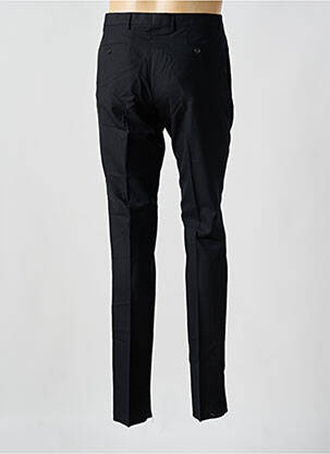 Pantalon drept închidere cu fermoar sub clapetă cu cârlig mărime normală negru BURBERRY bărbat
