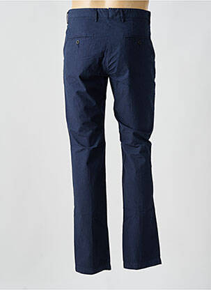 Pantalon chino țesătură poplin mărime normală albastru HARTFORD bărbat