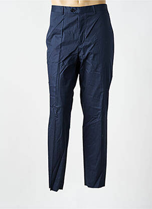 Pantalon slim țesătură poplin mărime normală albastru HUGO BOSS bărbat