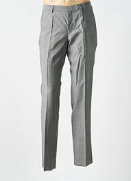 Pantalon slim țesătură melanj mărime normală gri HUGO BOSS bărbat
