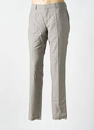 Pantalon slim țesătură melanj mărime normală gri HUGO BOSS bărbat