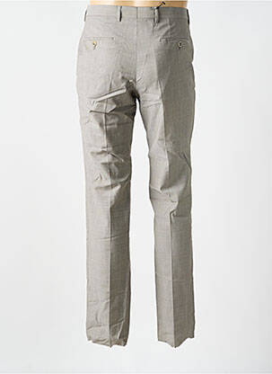 Pantalon slim țesătură melanj mărime normală gri HUGO BOSS bărbat