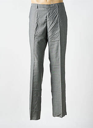Pantalon slim țesătură melanj mărime normală gri HUGO BOSS bărbat