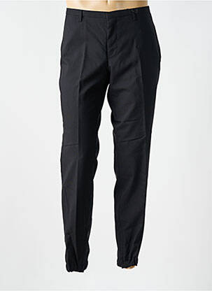 Pantalon slim talie cu cleme mărime normală negru HUGO BOSS bărbat