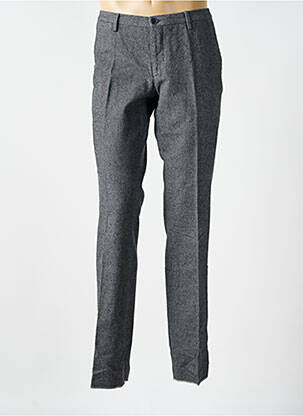 Pantalon slim țesătură melanj mărime normală gri HUGO BOSS bărbat