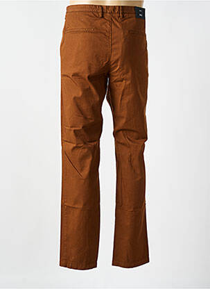 Pantalon chino țesătură poplin mărime normală maro HUGO BOSS bărbat