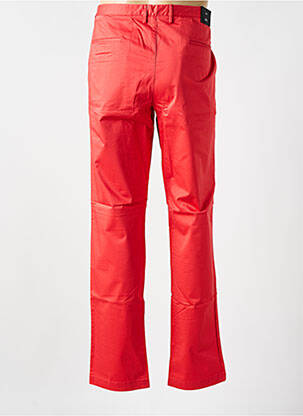 Pantalon chino țesătură poplin mărime normală roșu HUGO BOSS bărbat