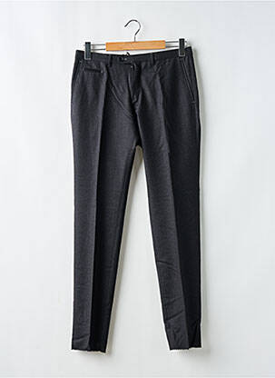 Pantalon slim țesătură melanj mărime normală gri HUGO BOSS bărbat