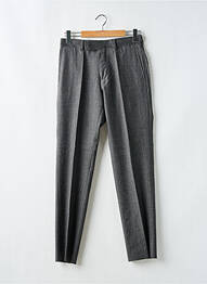 Pantalon slim țesătură melanj mărime normală gri HUGO BOSS bărbat
