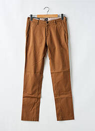 Pantalon chino țesătură poplin mărime normală maro HUGO BOSS homme
